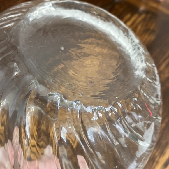 Handmade nuvalo twisted optic Italy vase by IVV - Picture 4 of 5